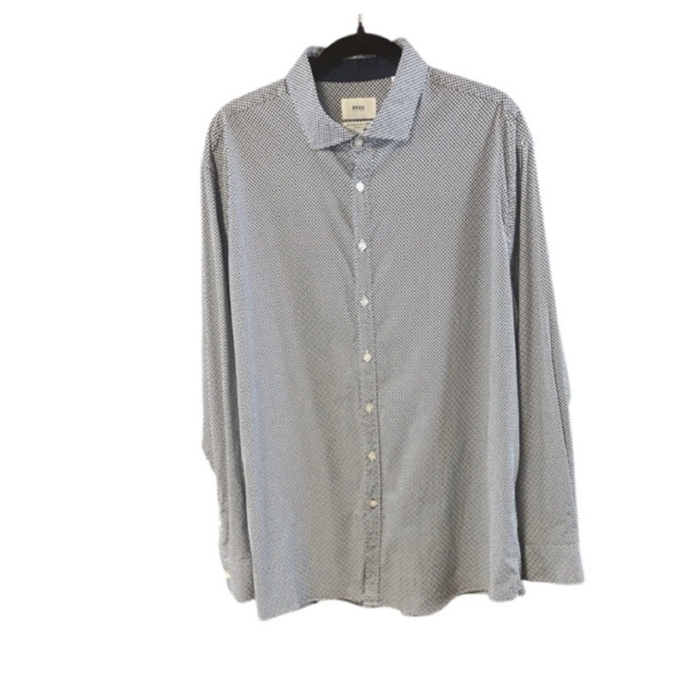 Brax Feel Good Hi-Flex Easy Care‎ Harold Men’s Dress Shirt